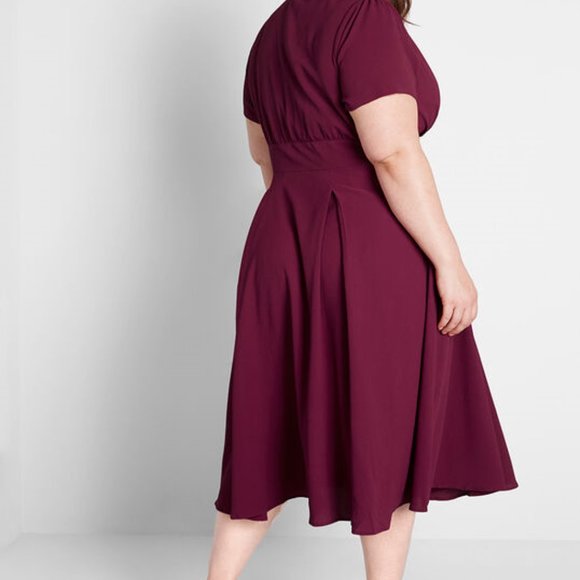 NWT ModCloth x Collectif Swing Time Midi Dress - Picture 5 of 6